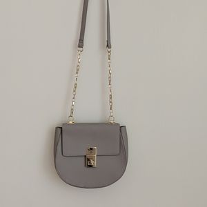 Express Chloe drew dupe grey crossbody